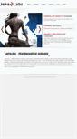 Mobile Screenshot of jeralabs.com